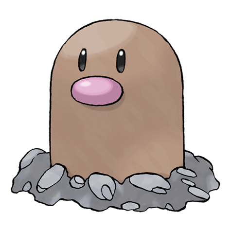 Diglett sprite
